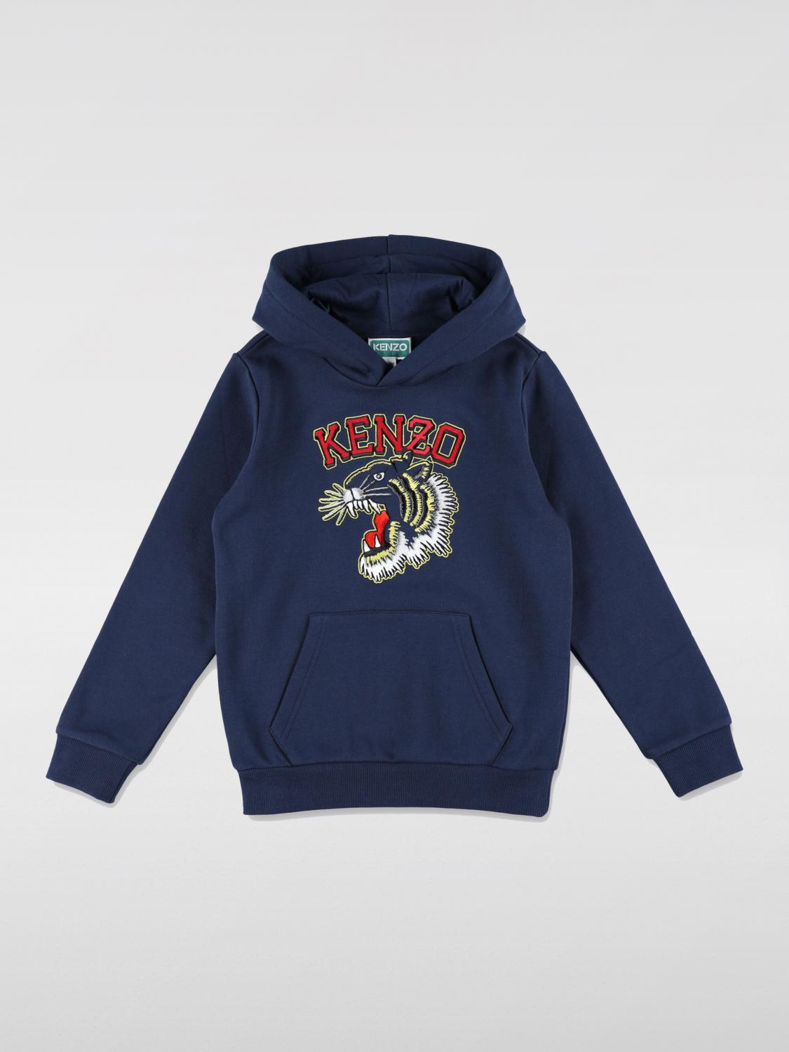 Shop Kenzo Sweater  Kids Kids Color Blue In Blau