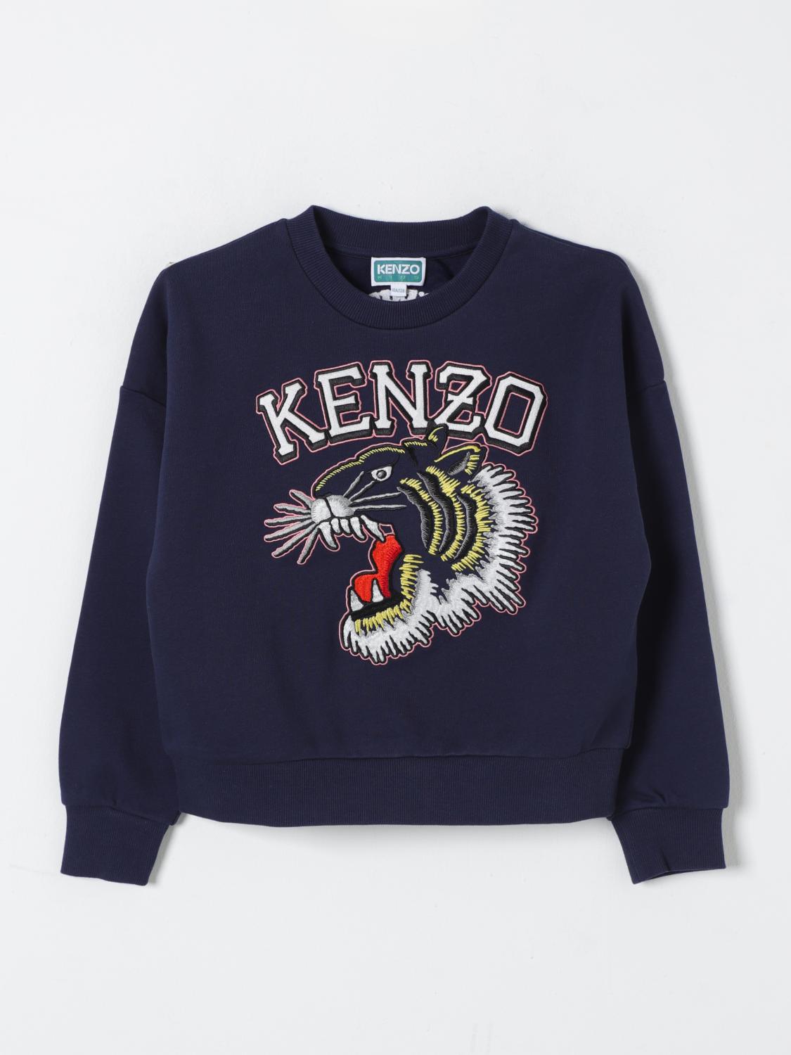 KENZO SWEATER KENZO KIDS KIDS COLOR BLUE F98196009