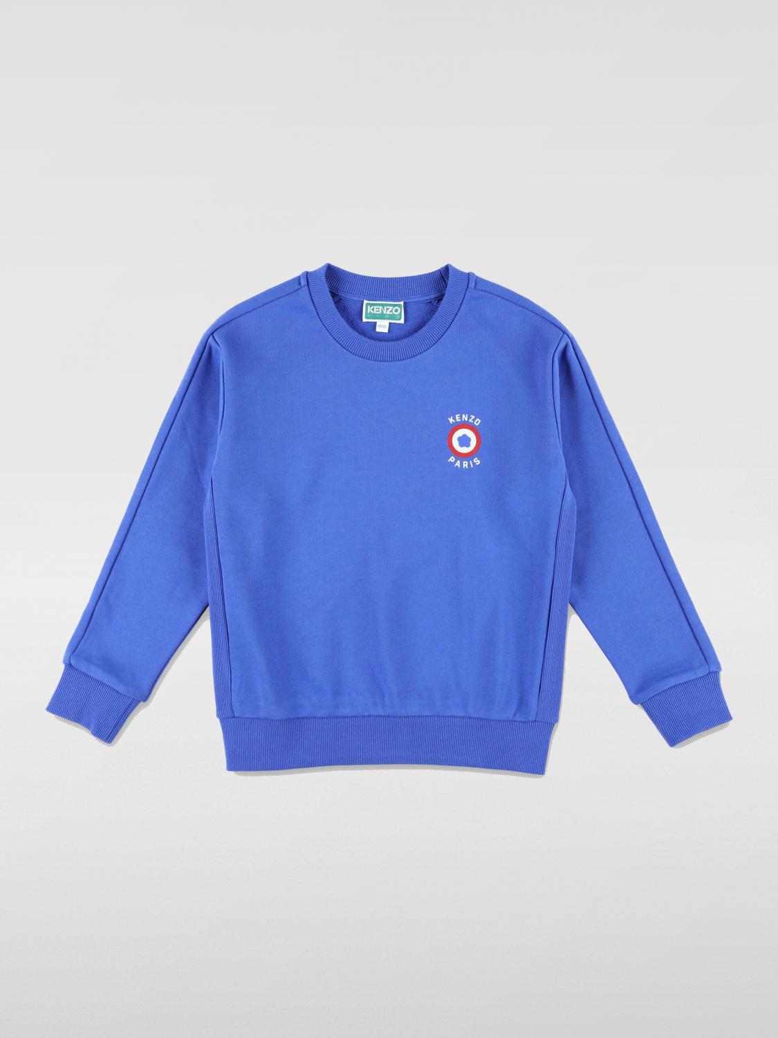 Shop Kenzo Sweater  Kids Kids Color Blue In Blau