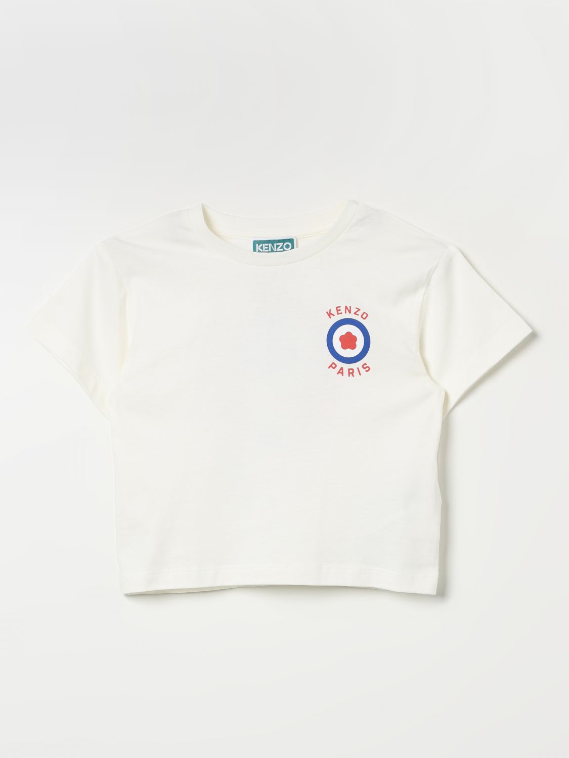 Shop Kenzo T-shirt  Kids Kids Color Ivory