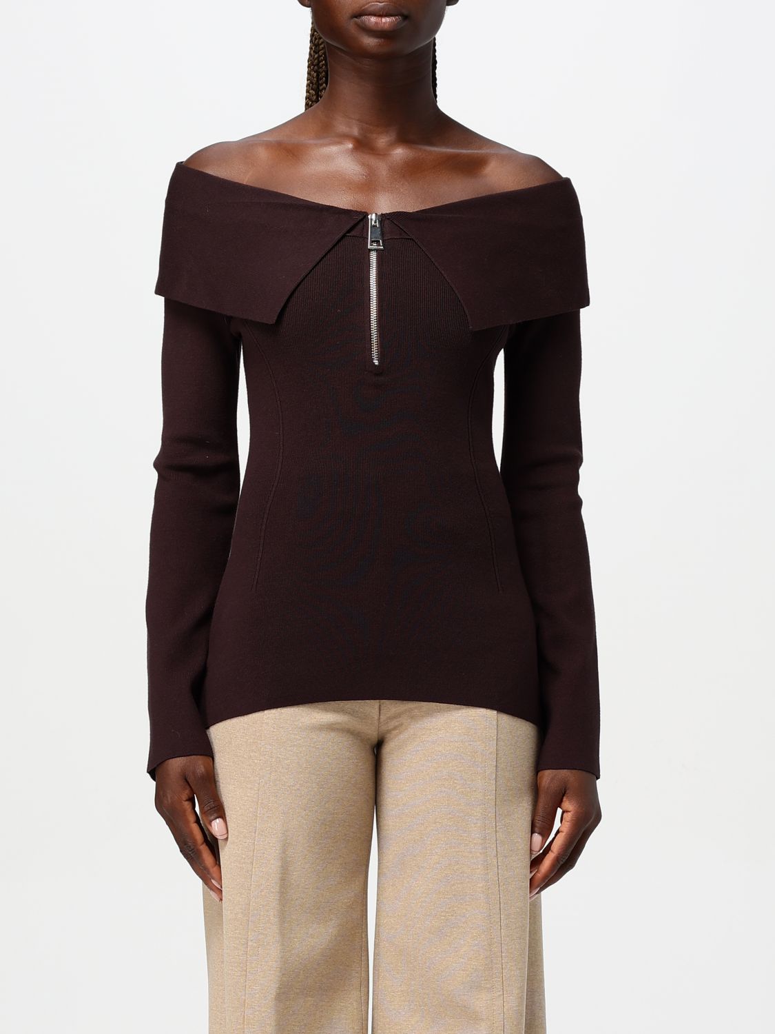 Liviana Conti Sweater  Woman Color Brown In Braun