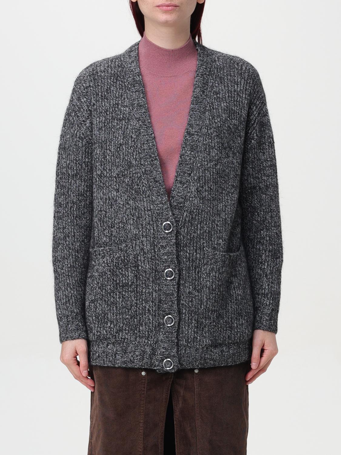 Shop Pinko Cardigan  Woman Color Grey