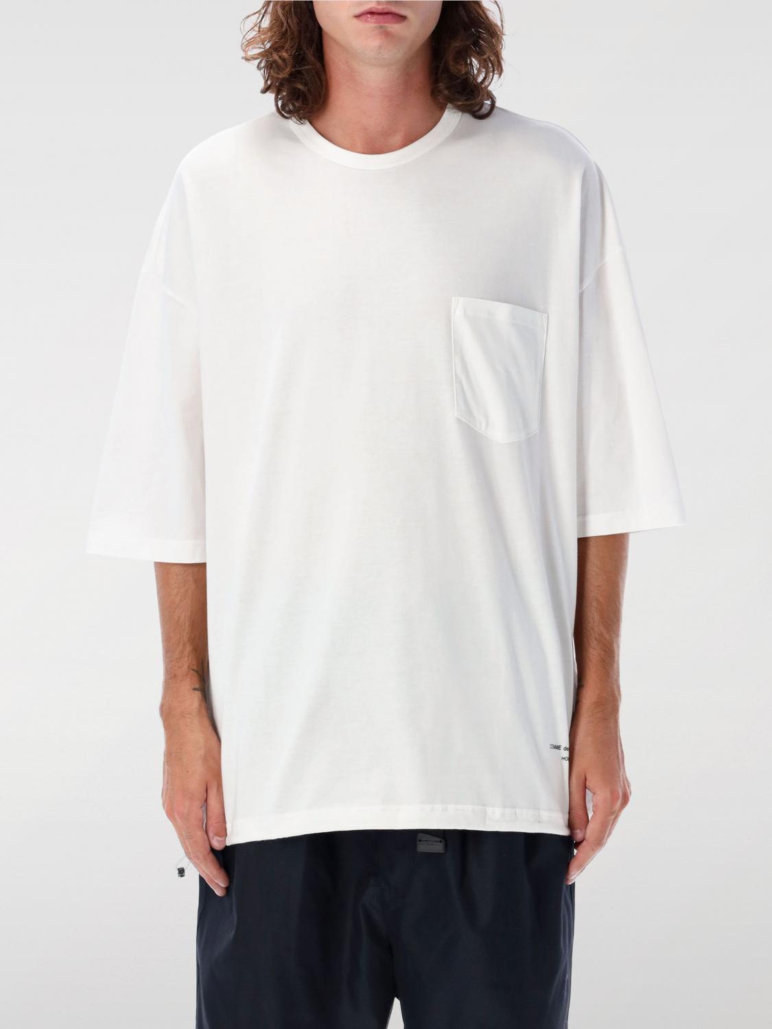 Comme Des Garçons Homme Deux T-shirt Comme Des Garcons Homme Plus Men Color White In Weiss