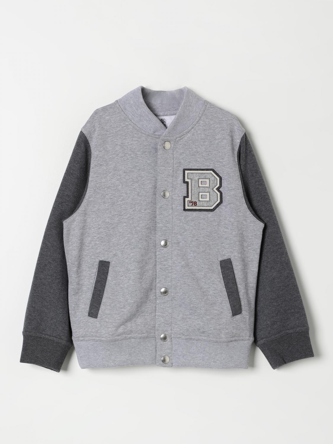 Shop Brunello Cucinelli Sweater  Kids Color Grey