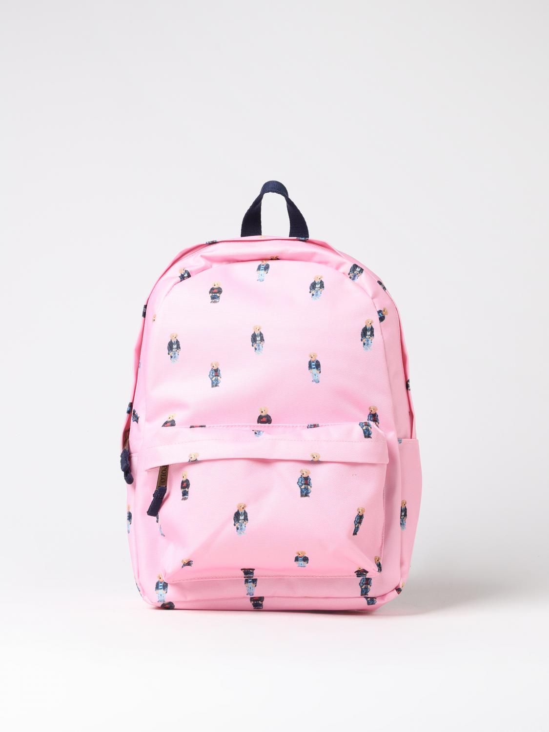 Shop Polo Ralph Lauren Duffel Bag  Kids Color Pink