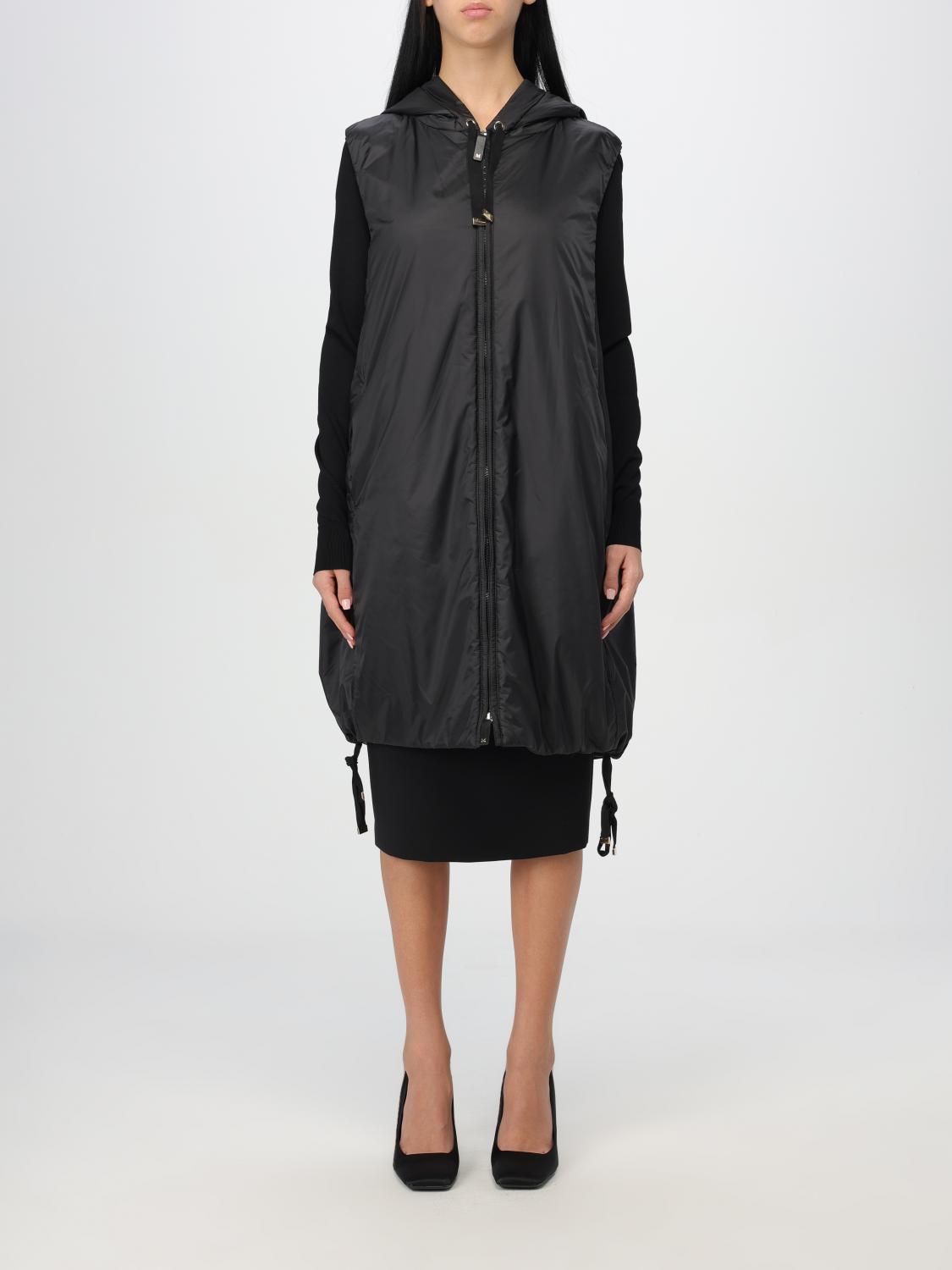 Max Mara The Cube Waistcoat  Woman Color Black In 黑色