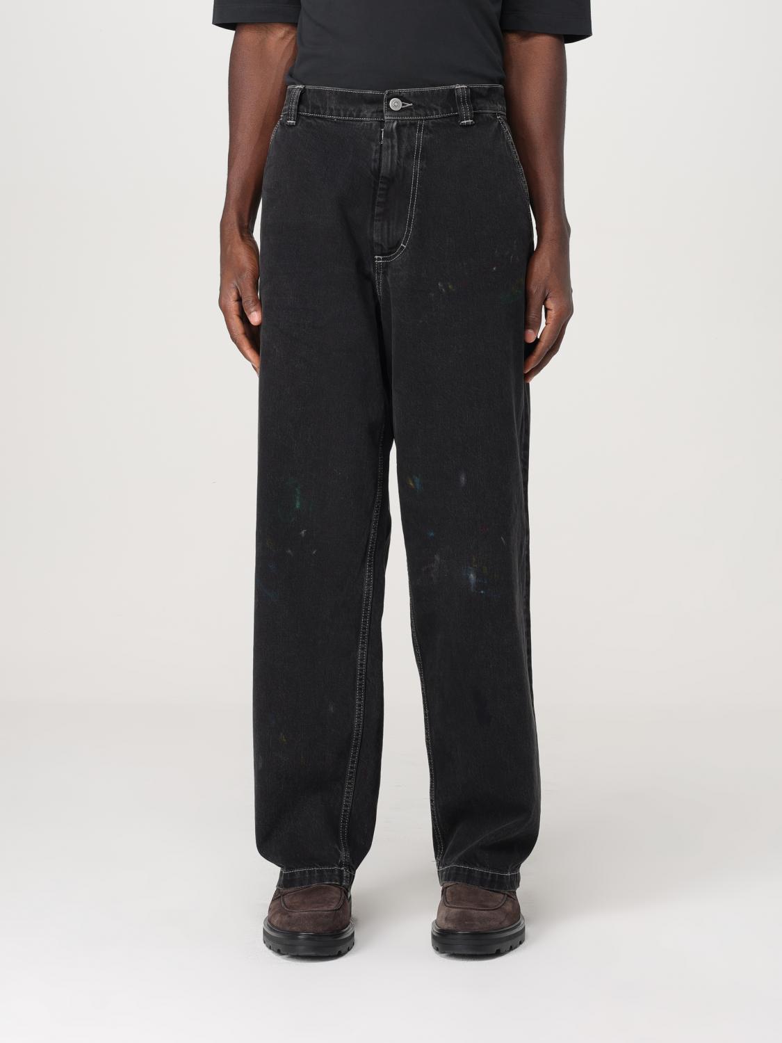 Shop Maison Margiela Jeans  Men Color Grey In Grau