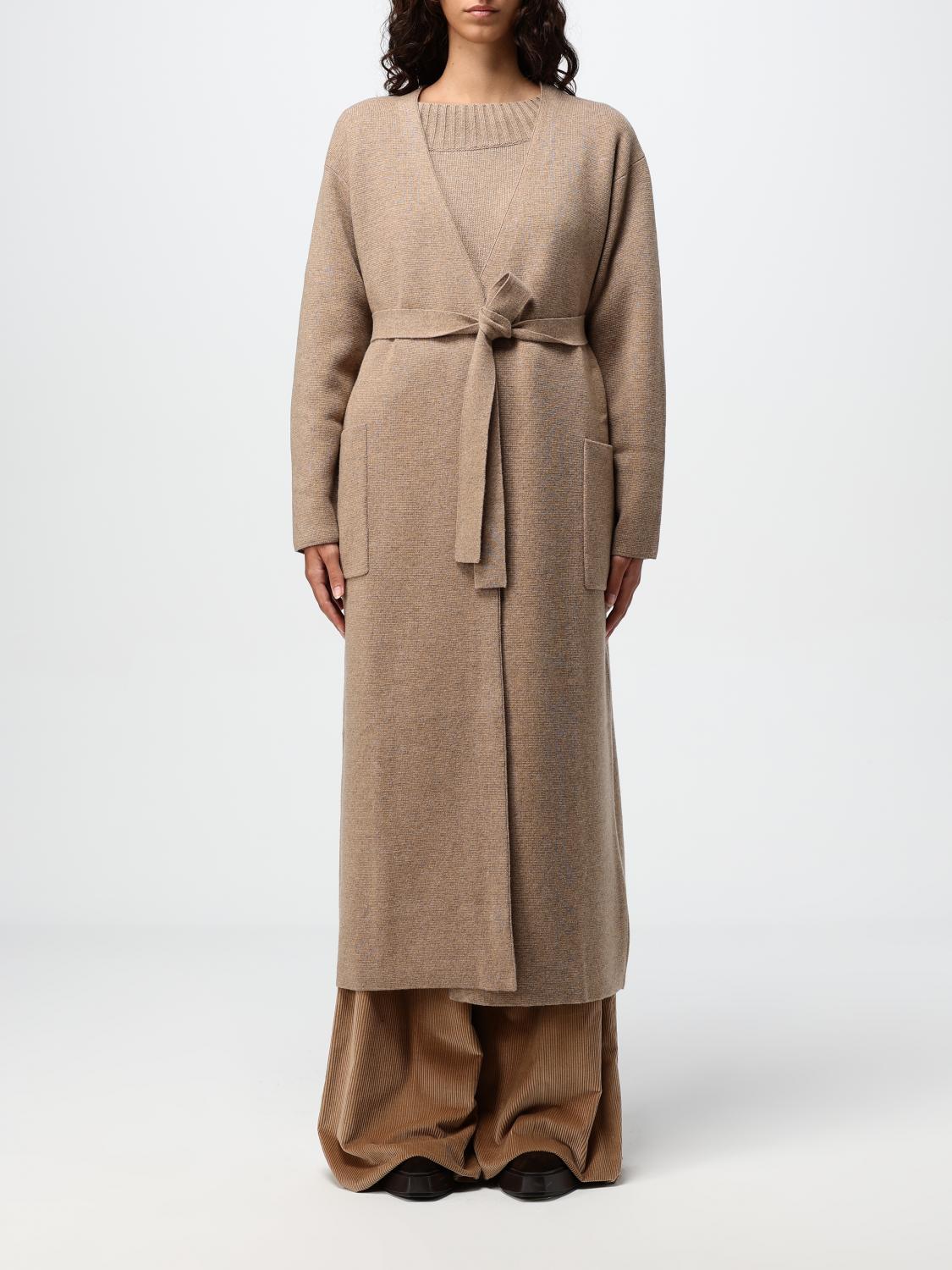 Shop Max Mara Cardigan  Woman Color Brown