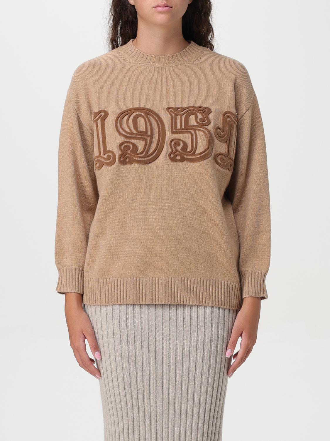 Shop Max Mara Sweater  Woman Color Earth