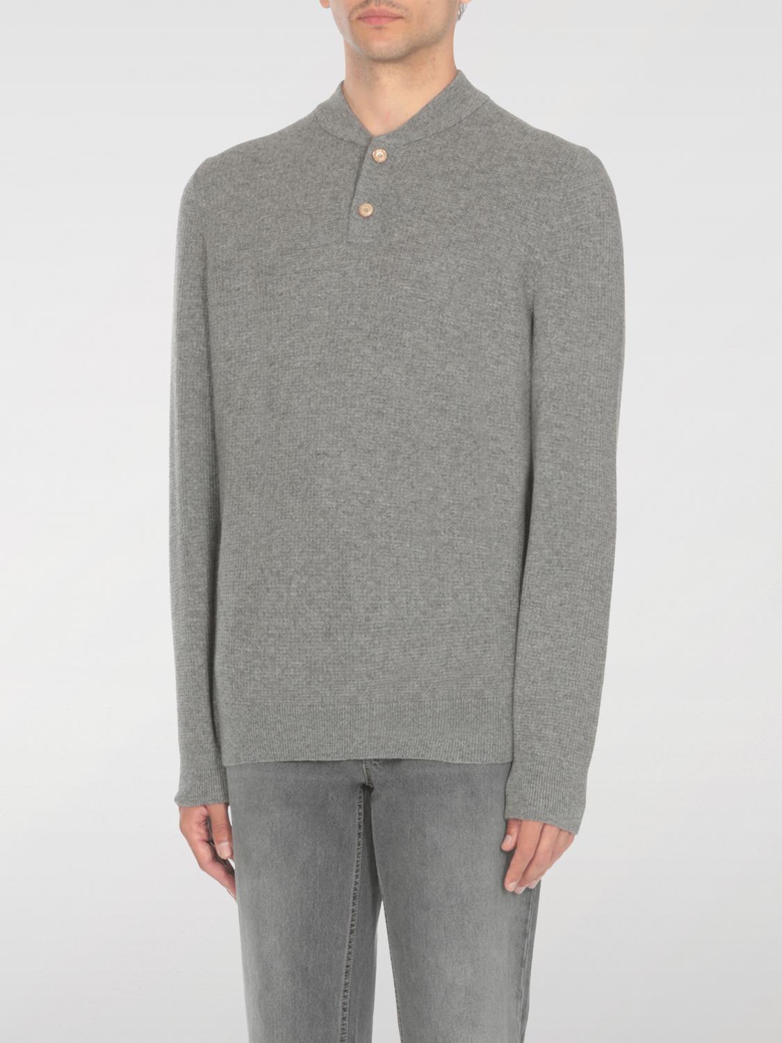 Brunello Cucinelli Sweater  Men Color Grey In Grau