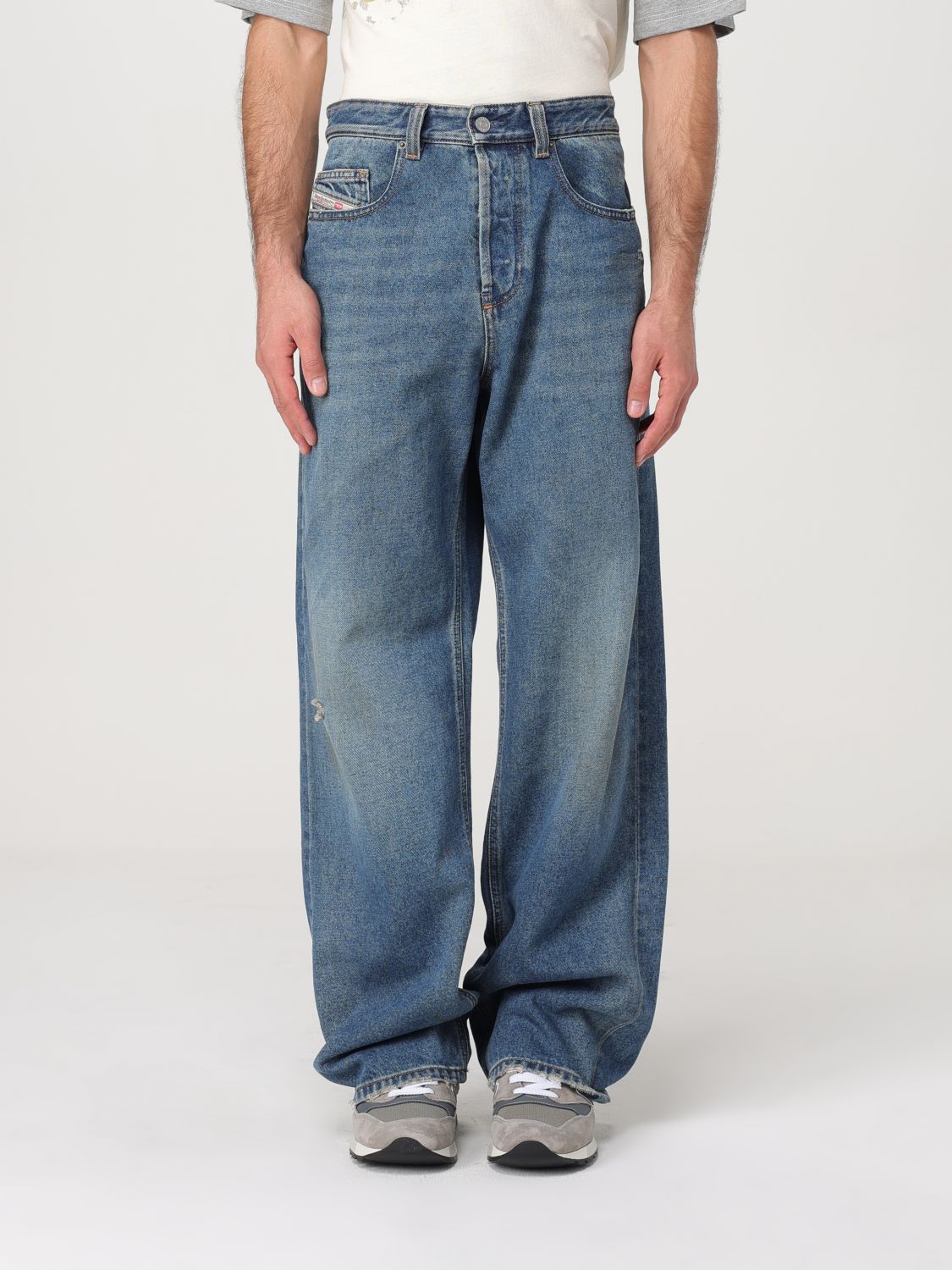 Shop Diesel Jeans  Men Color Denim