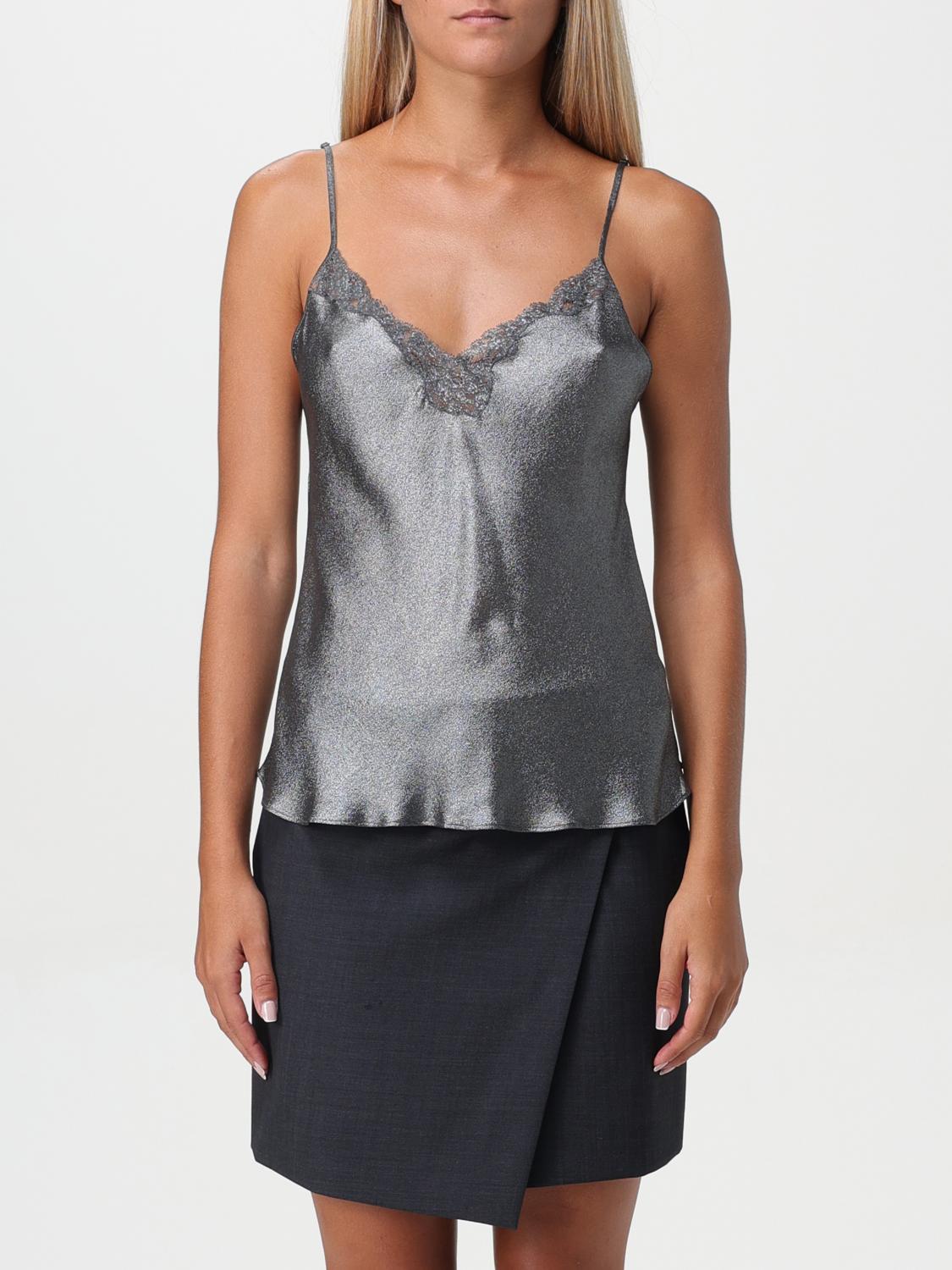 Shop Mes Demoiselles Top Woman Color Black
