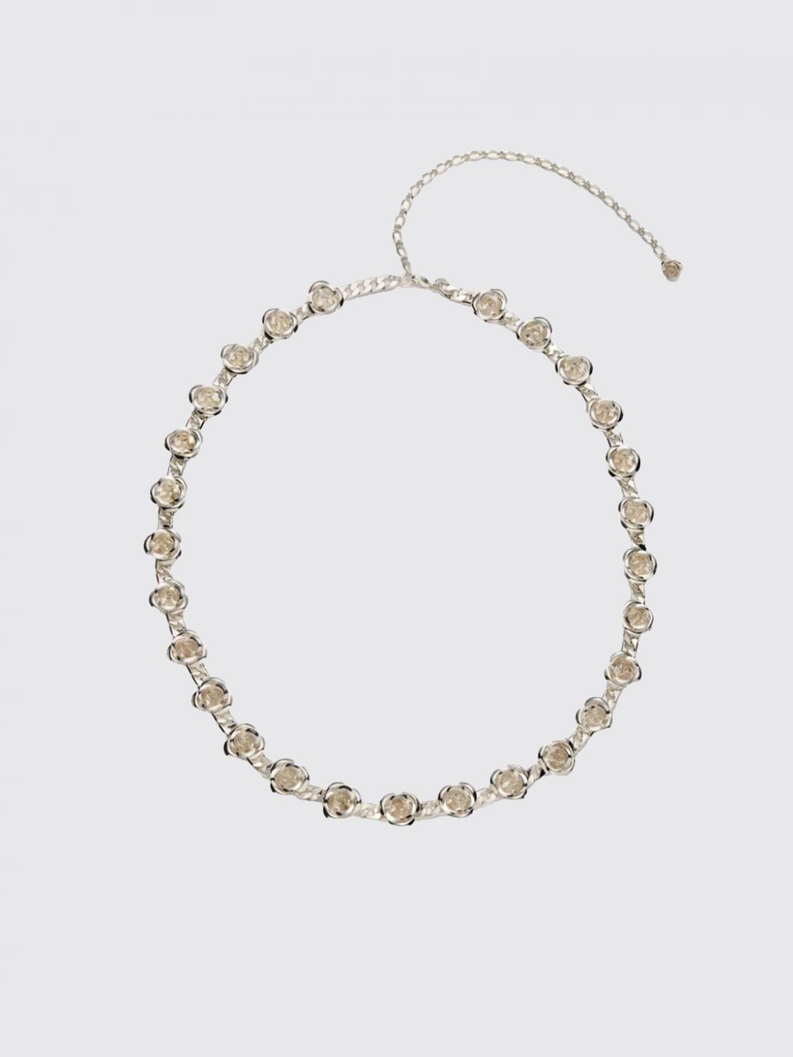 Belt Woman color Silver - Magda Butrym - Modalova