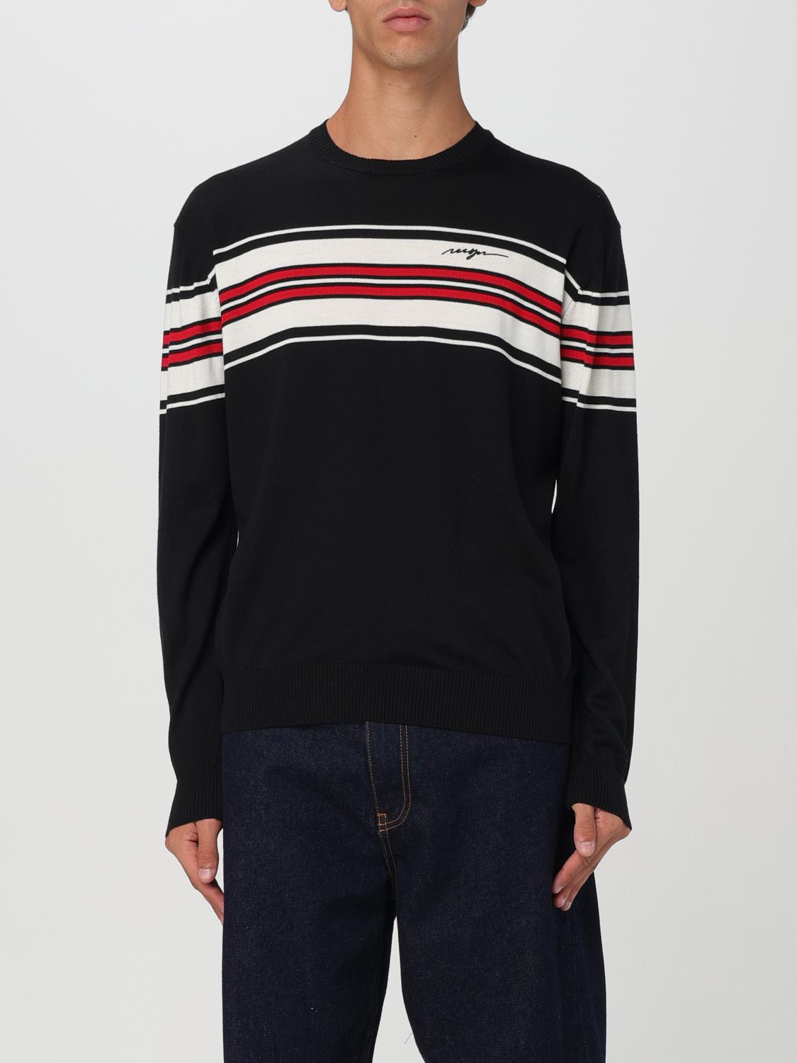 Shop Msgm Sweater  Men Color Black