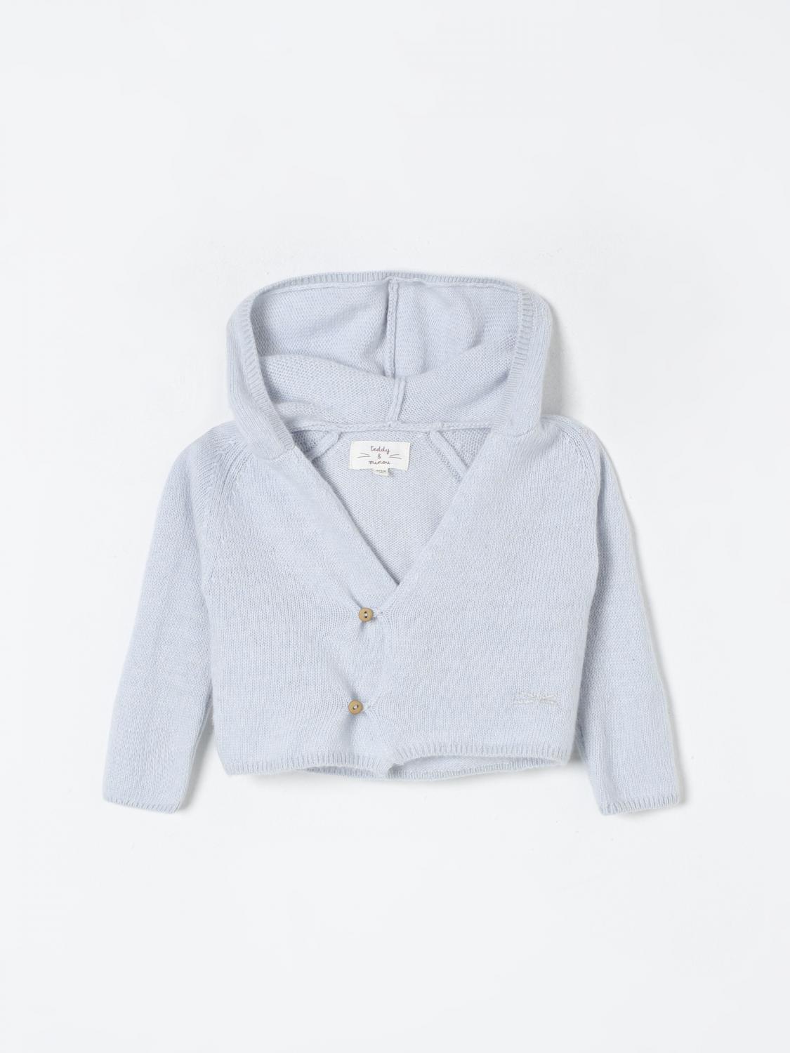 TEDDY & MINOU Pullover Kinder Farbe Grau 1