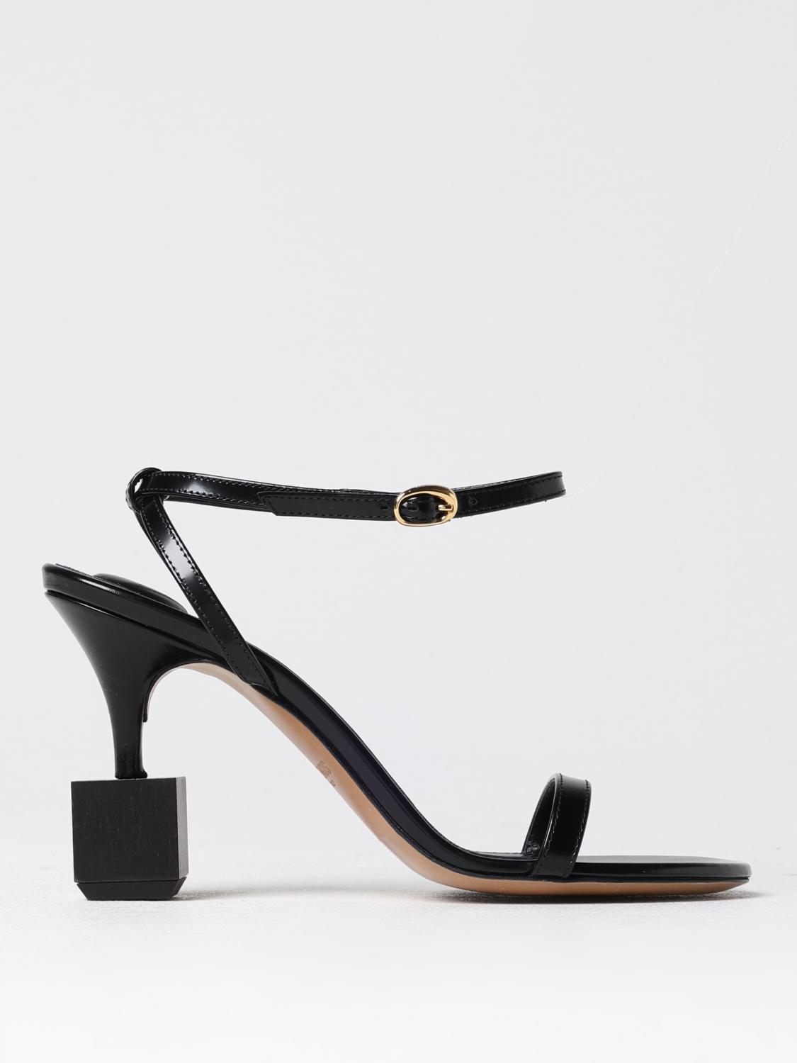 Shop Jacquemus High Heel Shoes  Woman Color Black In Schwarz