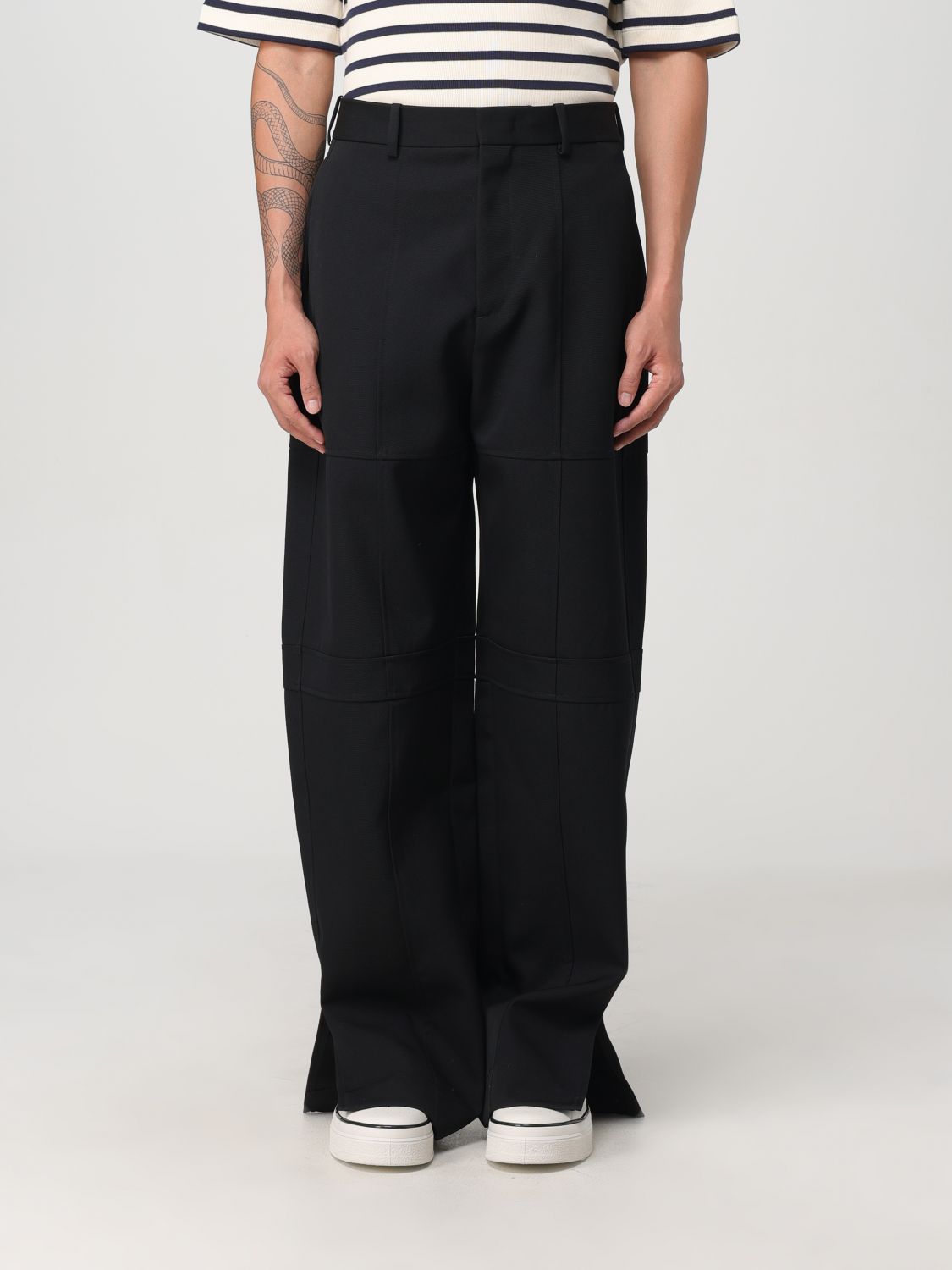 Shop Jil Sander Pants  Men Color Black In Schwarz