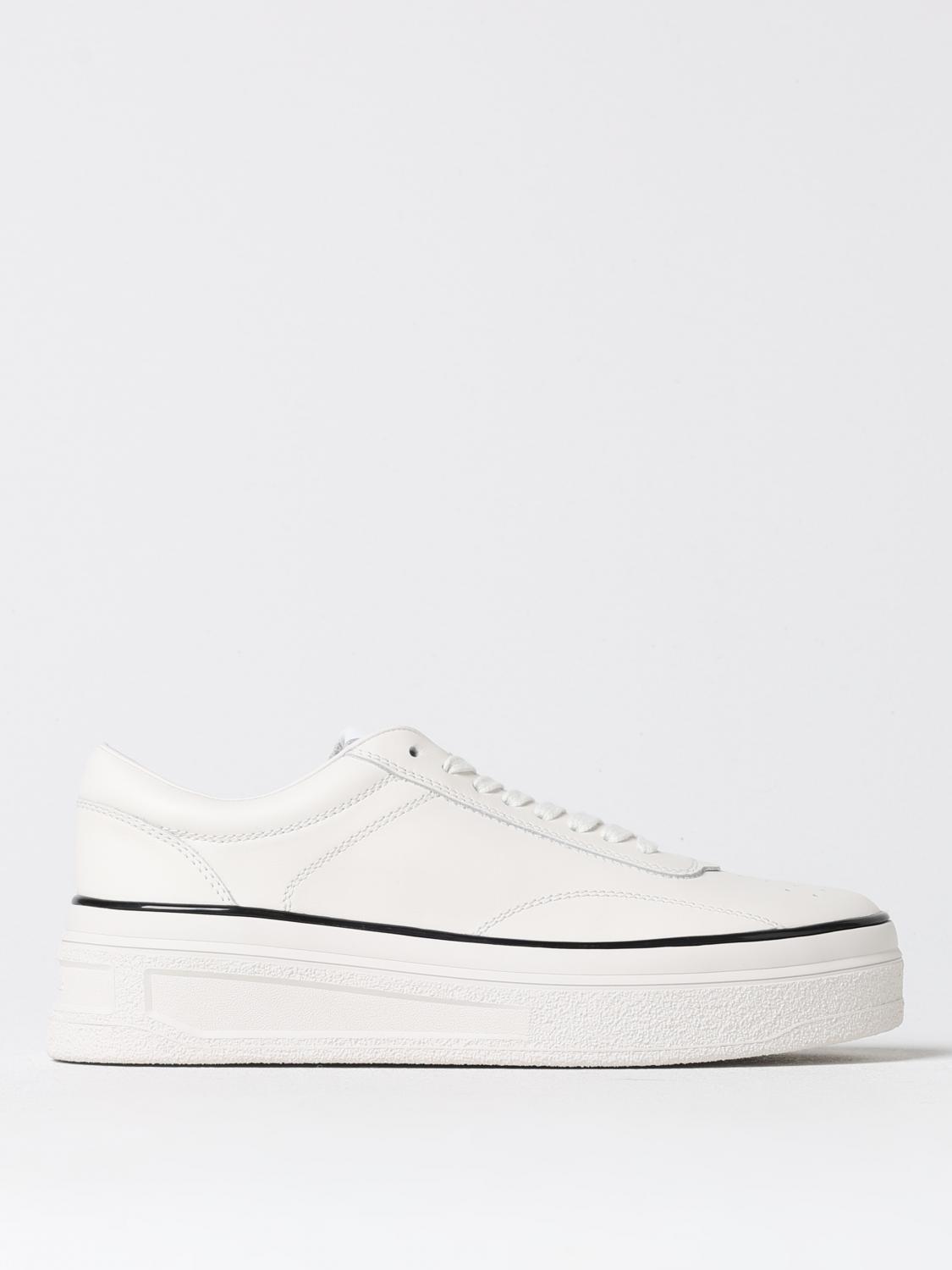 Shop Jil Sander Sneakers  Men Color White In Weiss