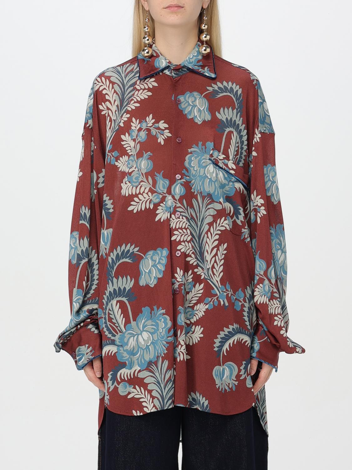 Shop Etro Top  Woman Color Multicolor In Bunt