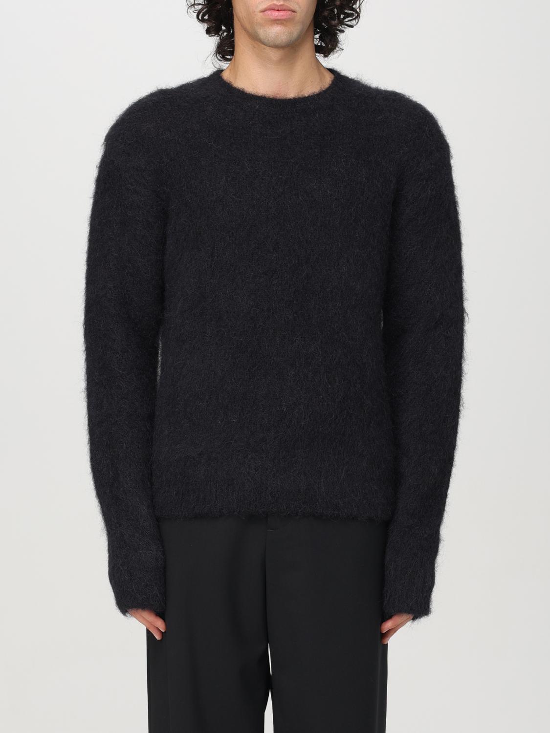 Shop Ami Alexandre Mattiussi Sweater Ami Paris Men Color Black In Schwarz