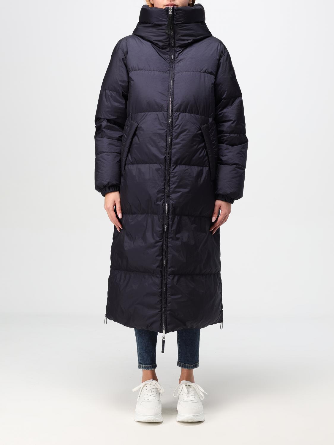 Shop Parajumpers Jacket Woman Color Blue In Blau
