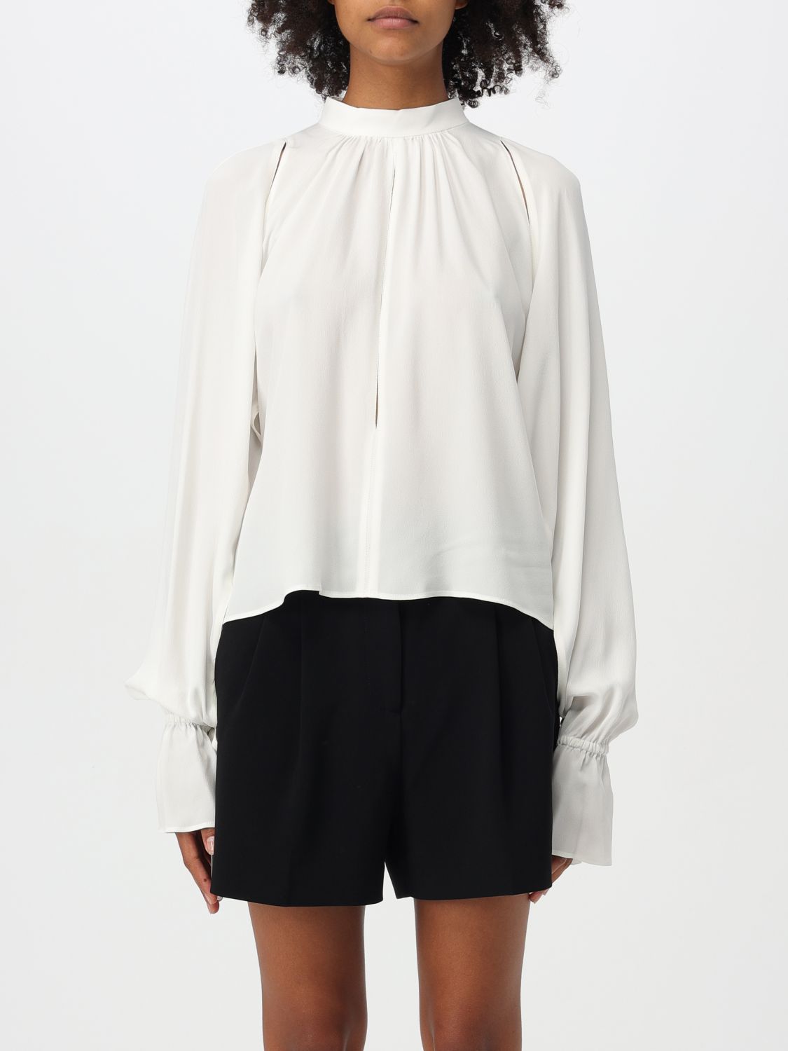 Shop Pinko Sweater  Woman Color White In Weiss