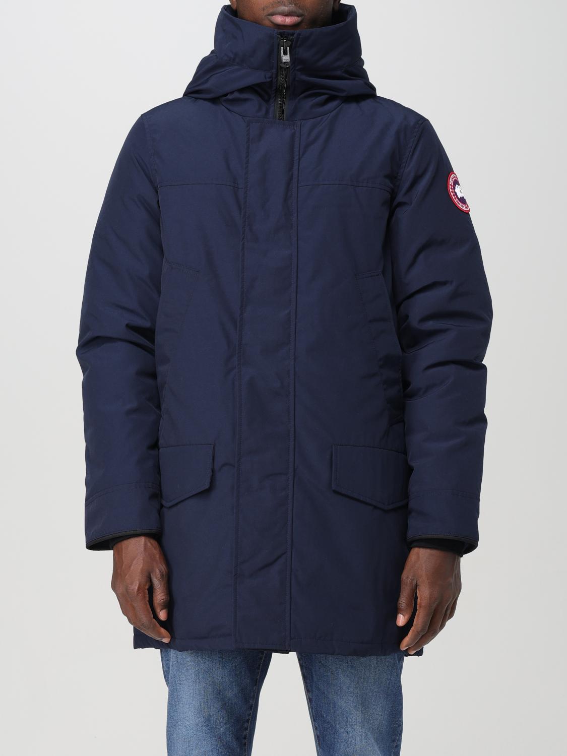 Shop Canada Goose Jacket  Men Color Navy