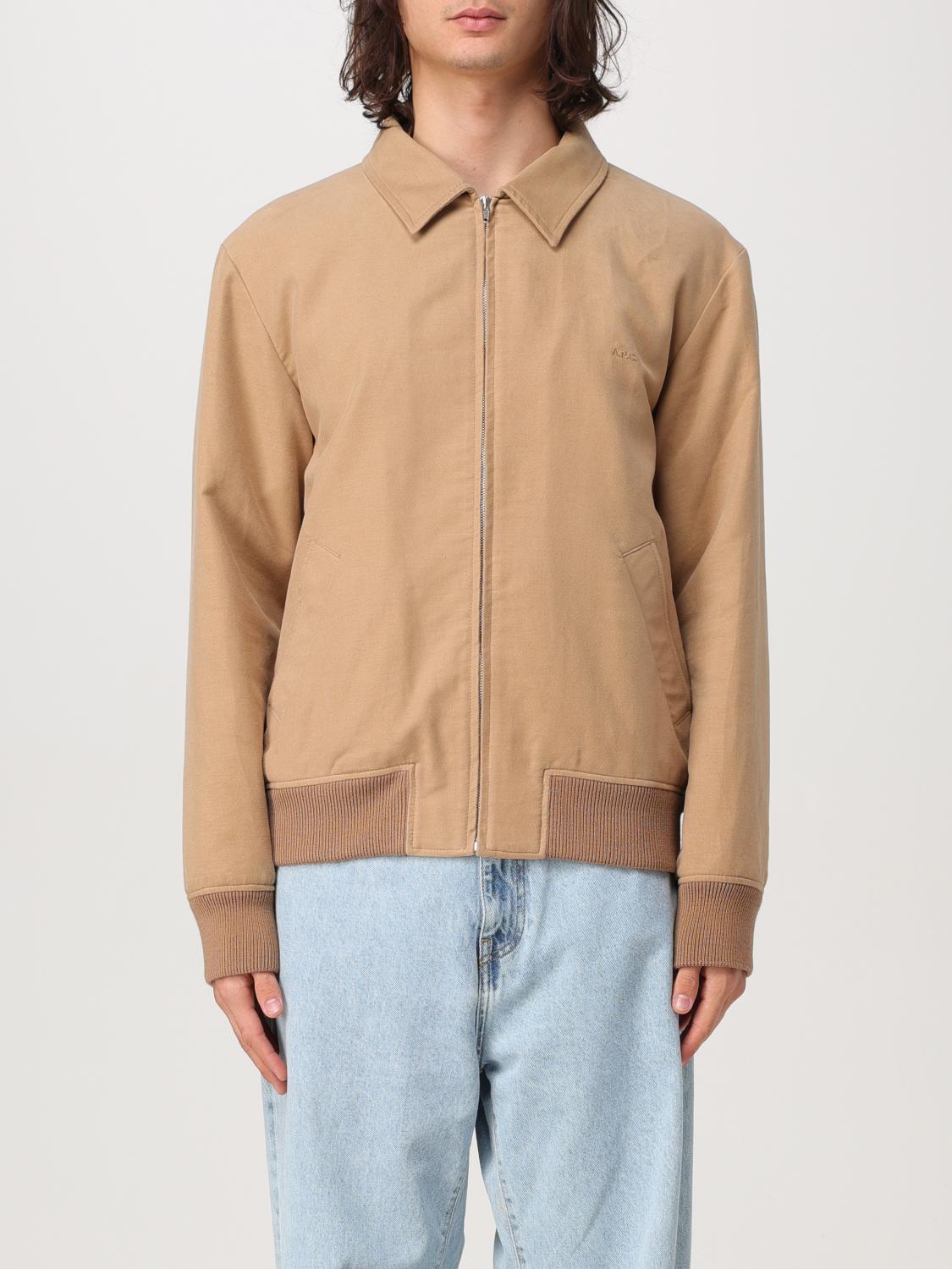 Jacket A. P.C. Men color Beige