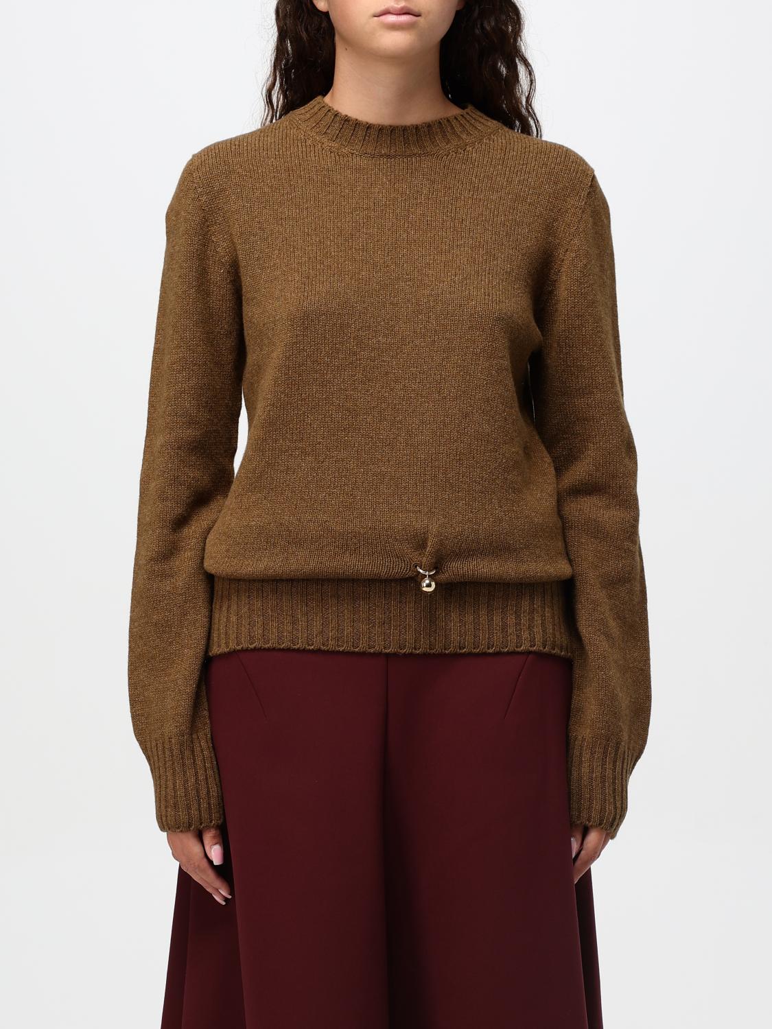 Shop Philosophy Di Lorenzo Serafini Sweater  Woman Color Brown In Braun