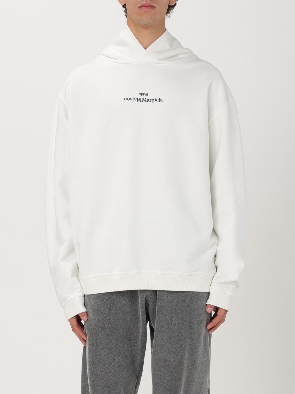 Maison Margiela Sweatshirt Men Color White In Weiss