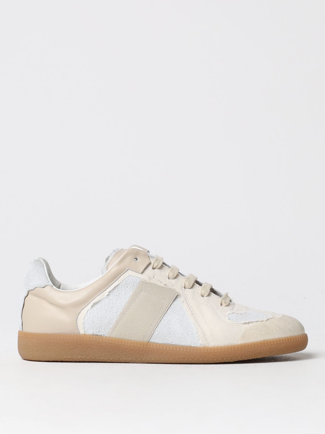 Shop Maison Margiela Sneakers  Men Color Beige