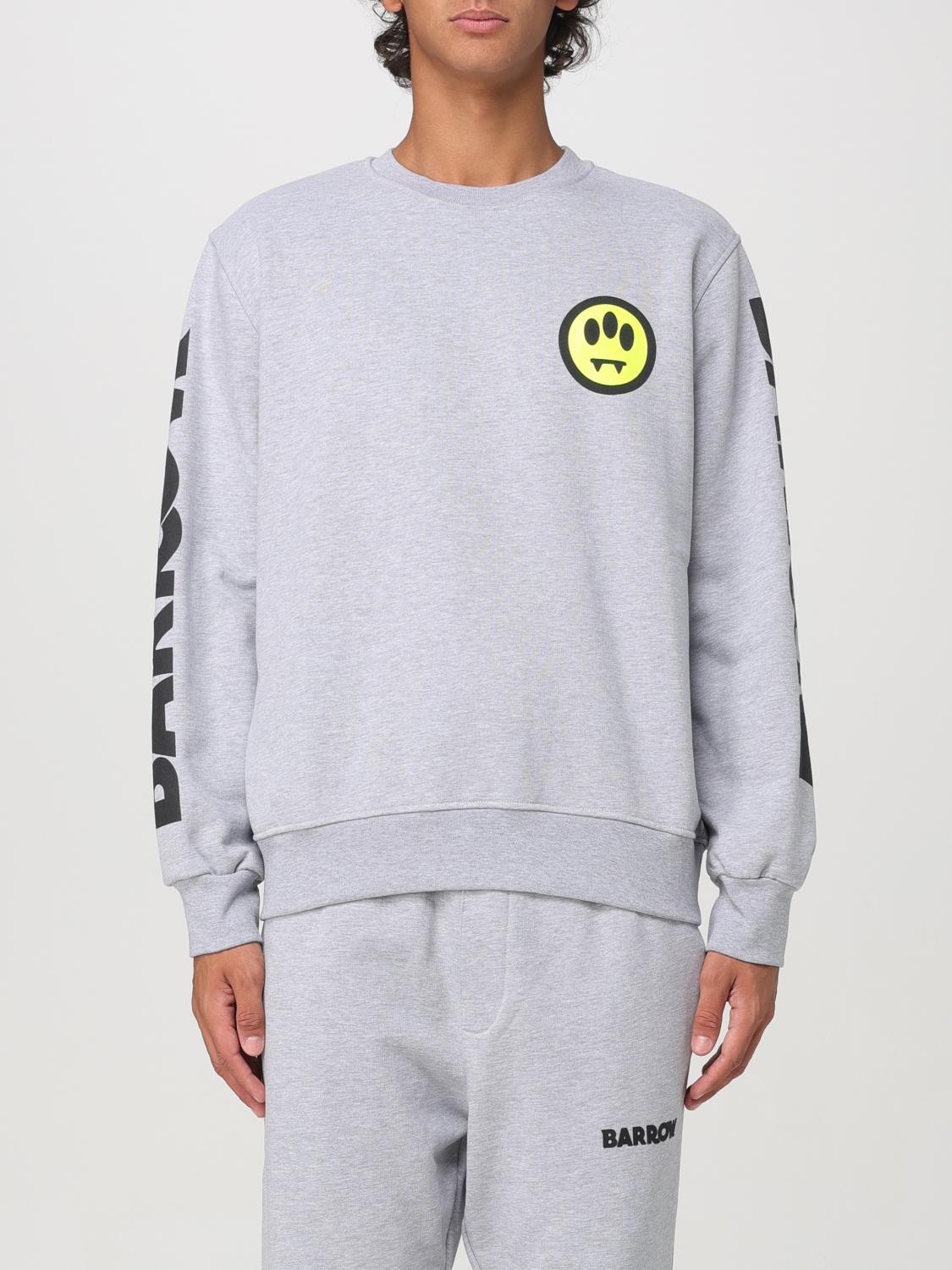 Shop Barrow Sweatshirt  Men Color Grey In Grau