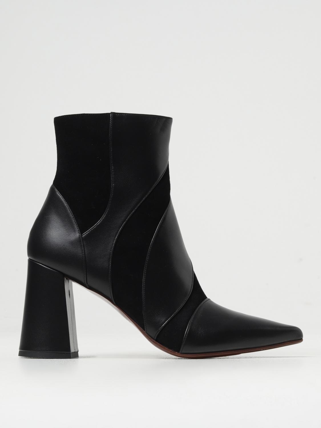 Shop Chie Mihara Heeled Booties  Woman Color Black