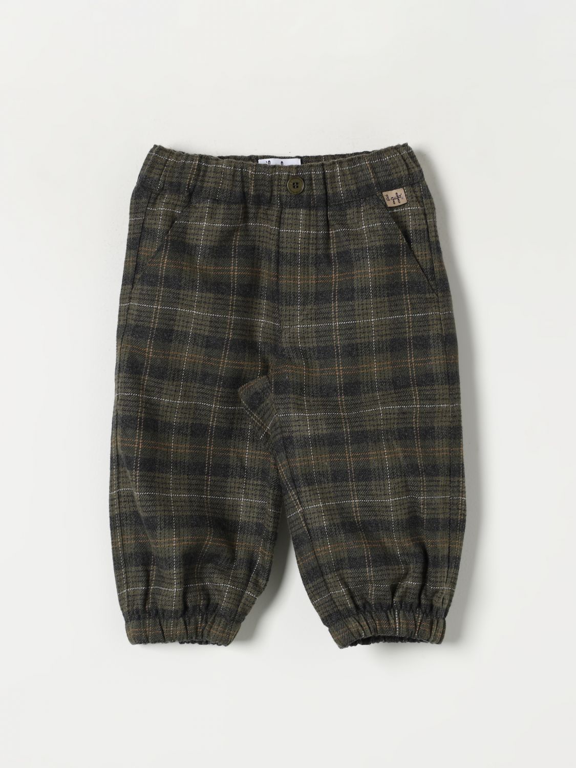 Shop Il Gufo Pants  Kids Color Earth