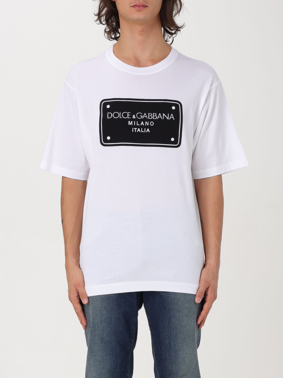 Dolce & Gabbana T-shirt  Men Color White In 白色