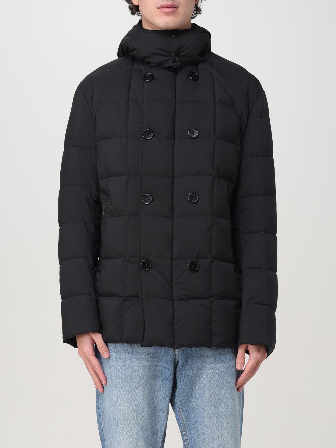 Fay Jacket  Men Color Black In Schwarz