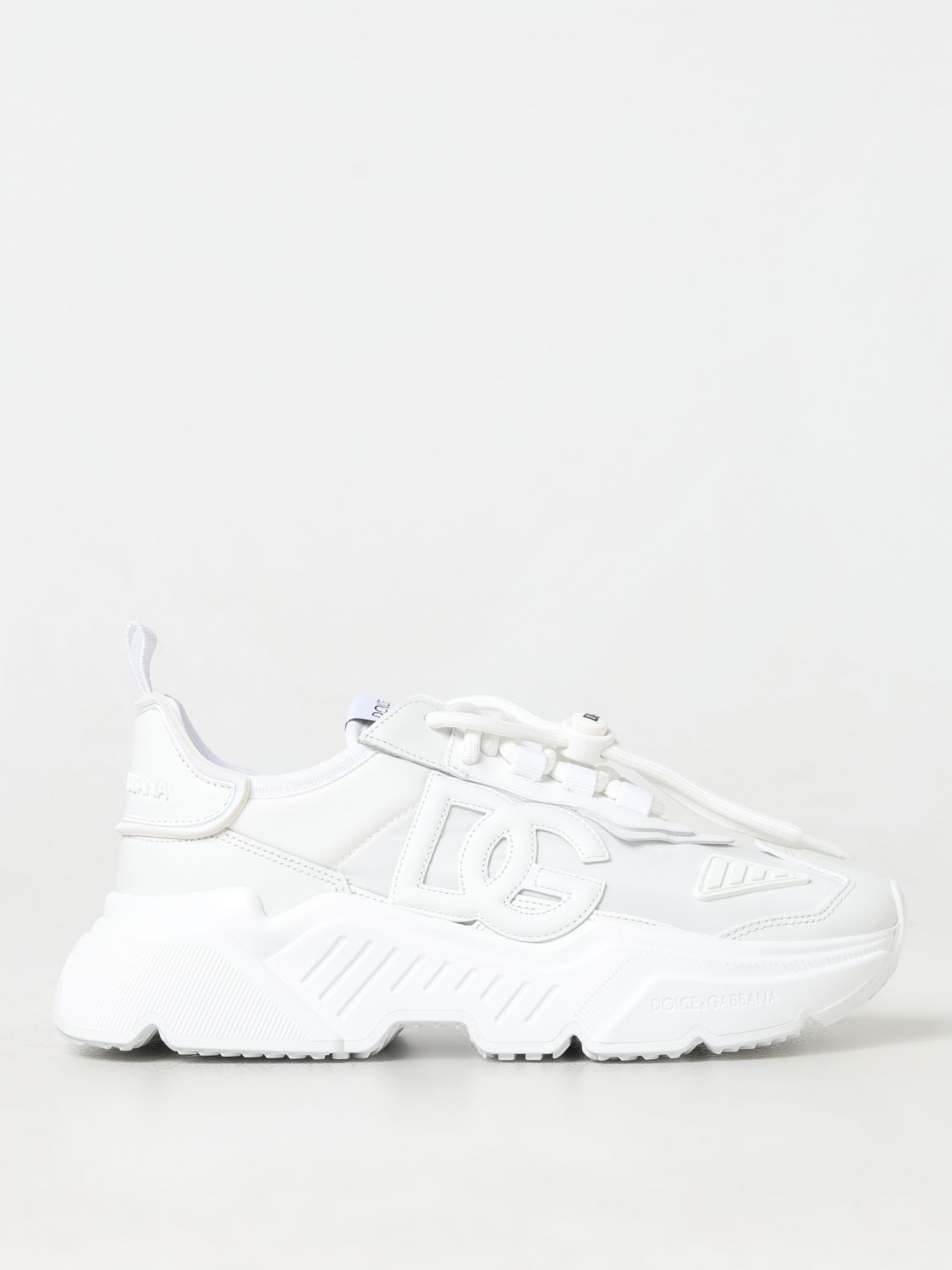 Shop Dolce & Gabbana Sneakers  Woman Color White In Weiss