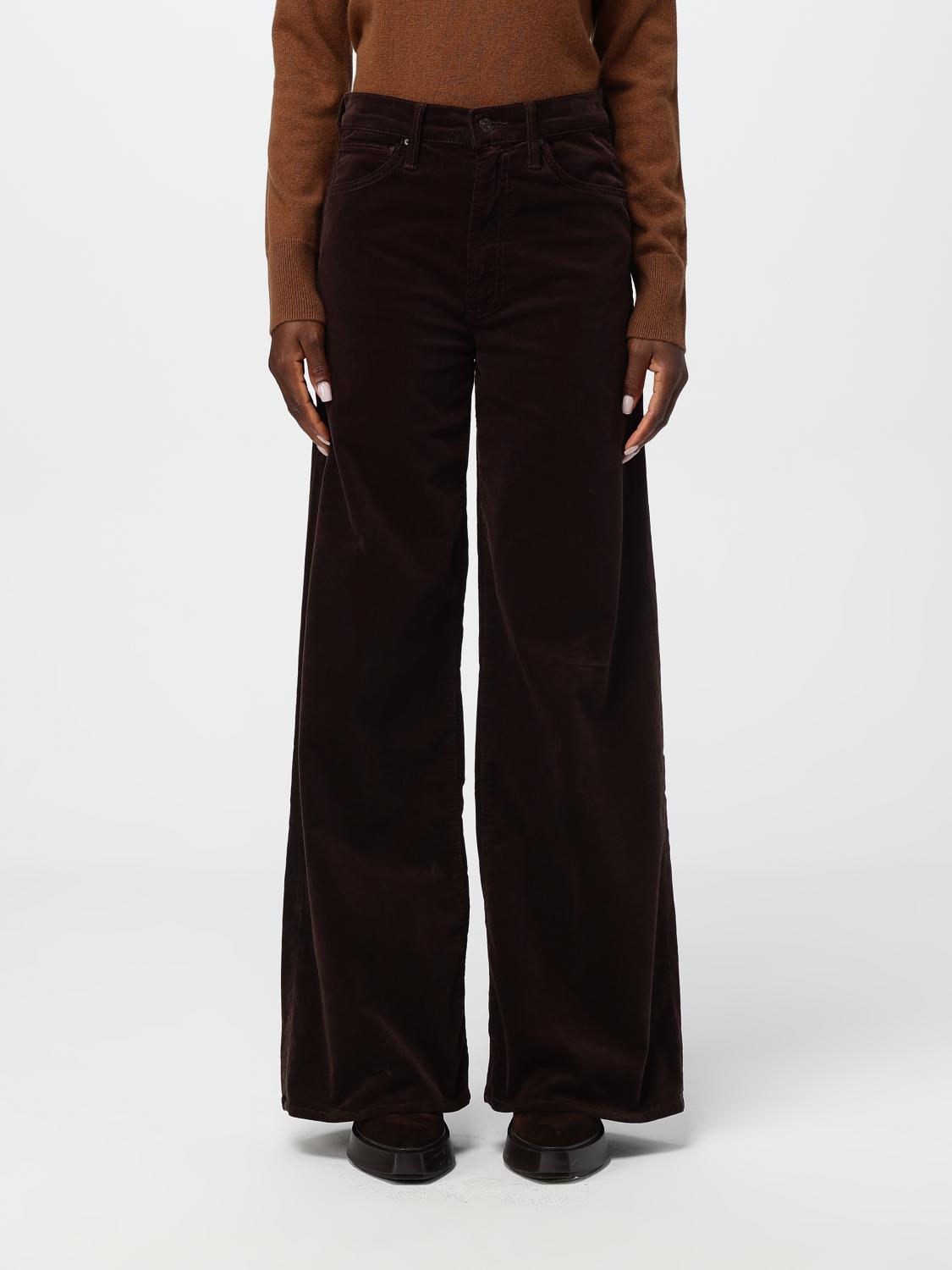 Shop Mother Pants  Woman Color Brown