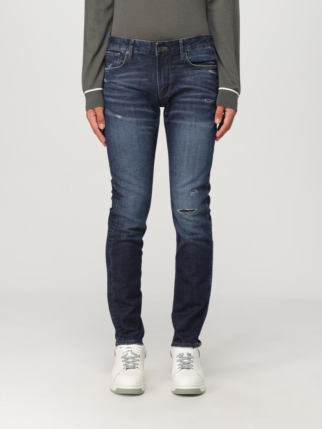 Emporio Armani Jeans Men Color Denim In Denim