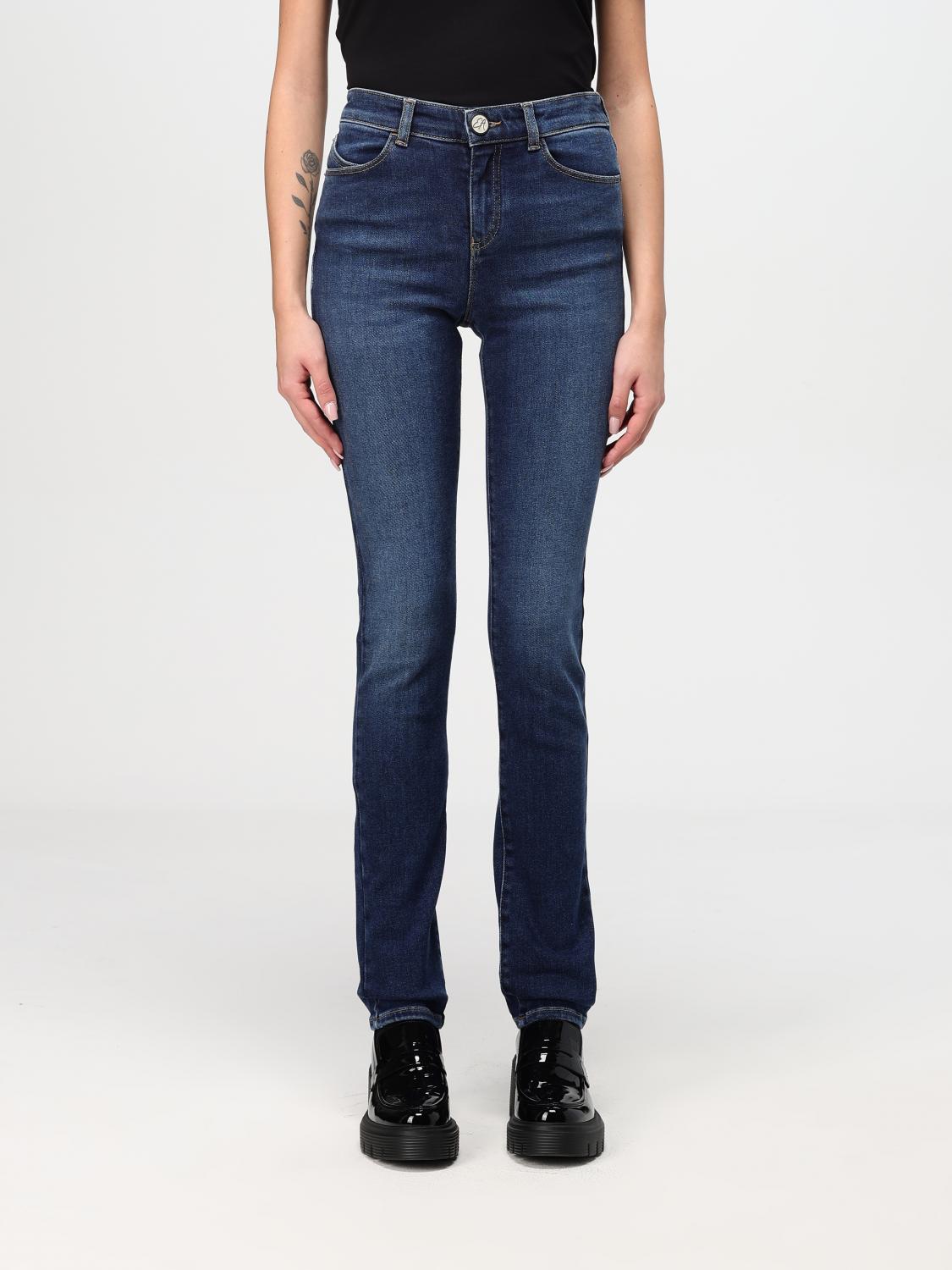 Emporio Armani Jeans Woman Color Denim In Denim