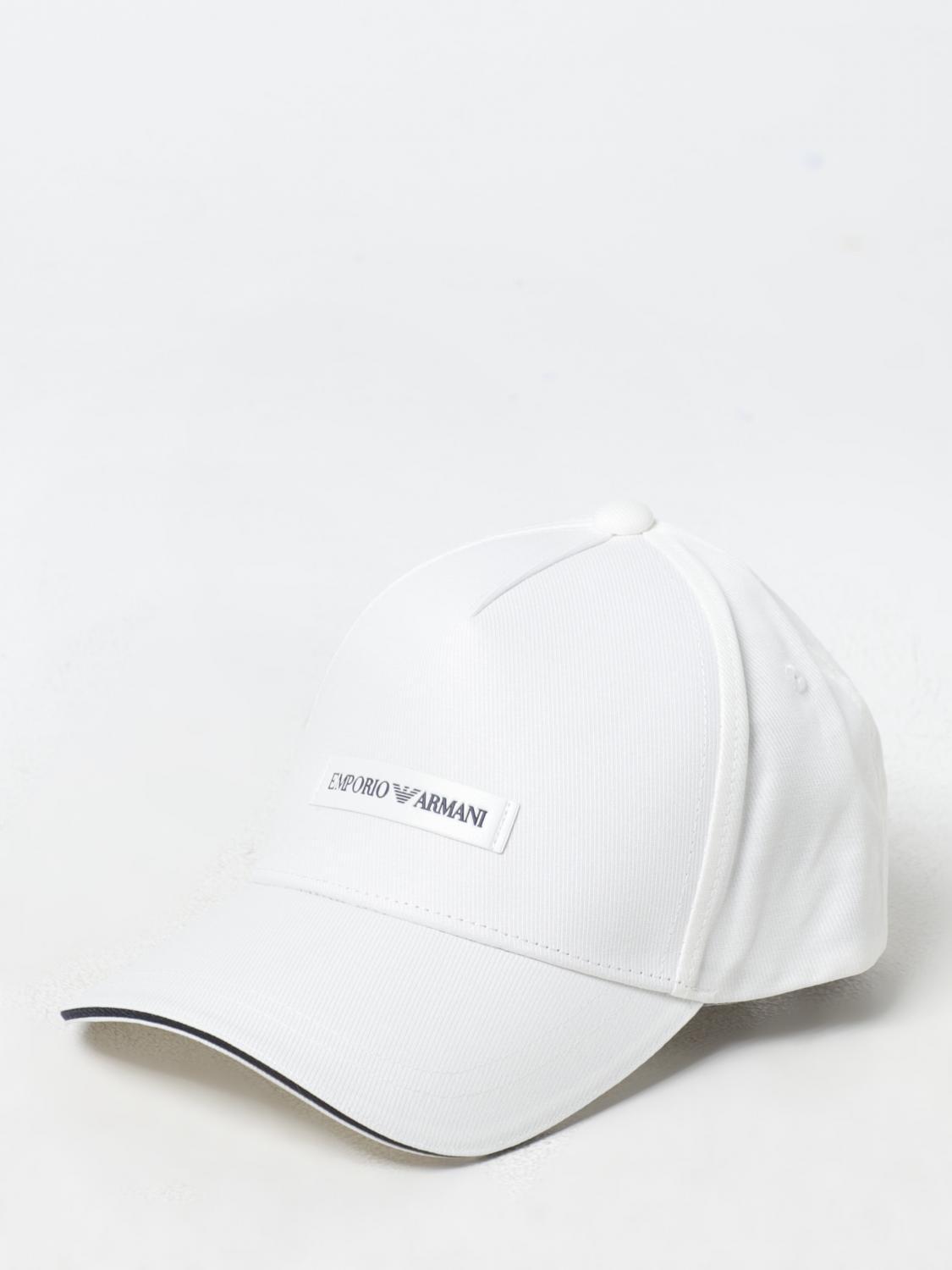 Hat EMPORIO ARMANI Men color White