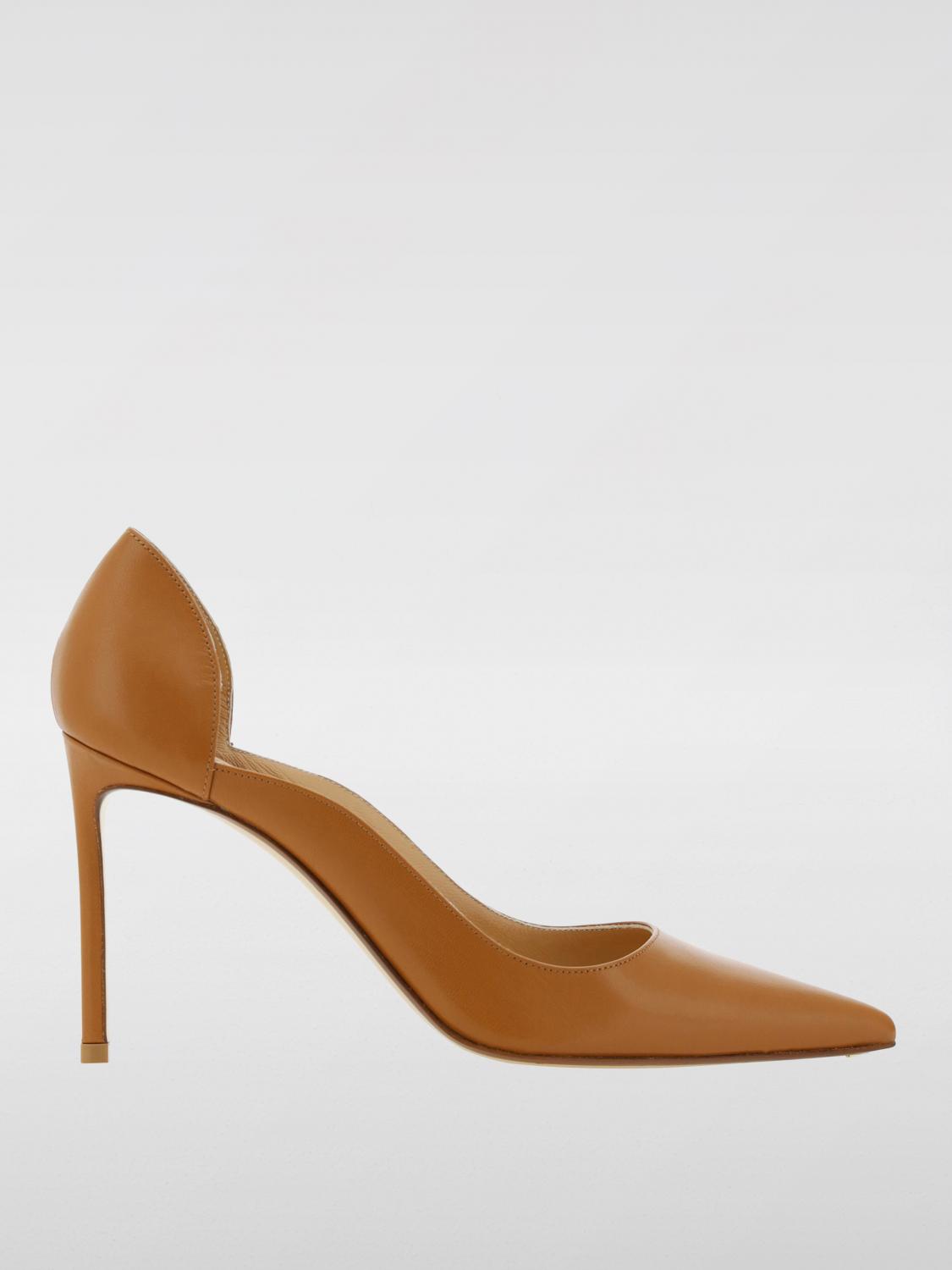 Shop Francesco Russo Pumps  Woman Color Brown In Braun