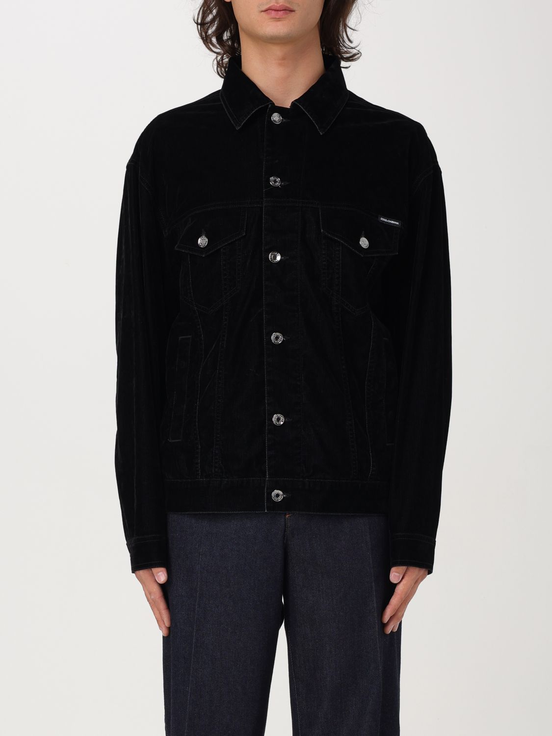 Dolce & Gabbana Jacket  Men Color Black In 黑色