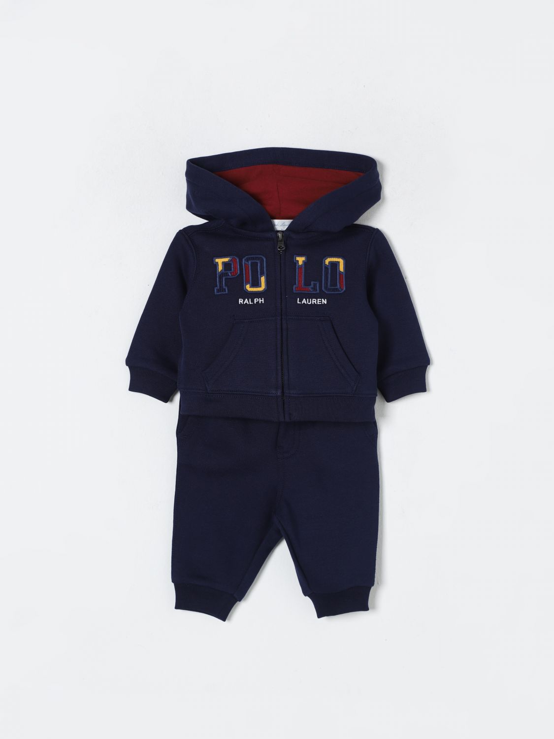 Shop Polo Ralph Lauren Pants  Kids Color Blue In Blau