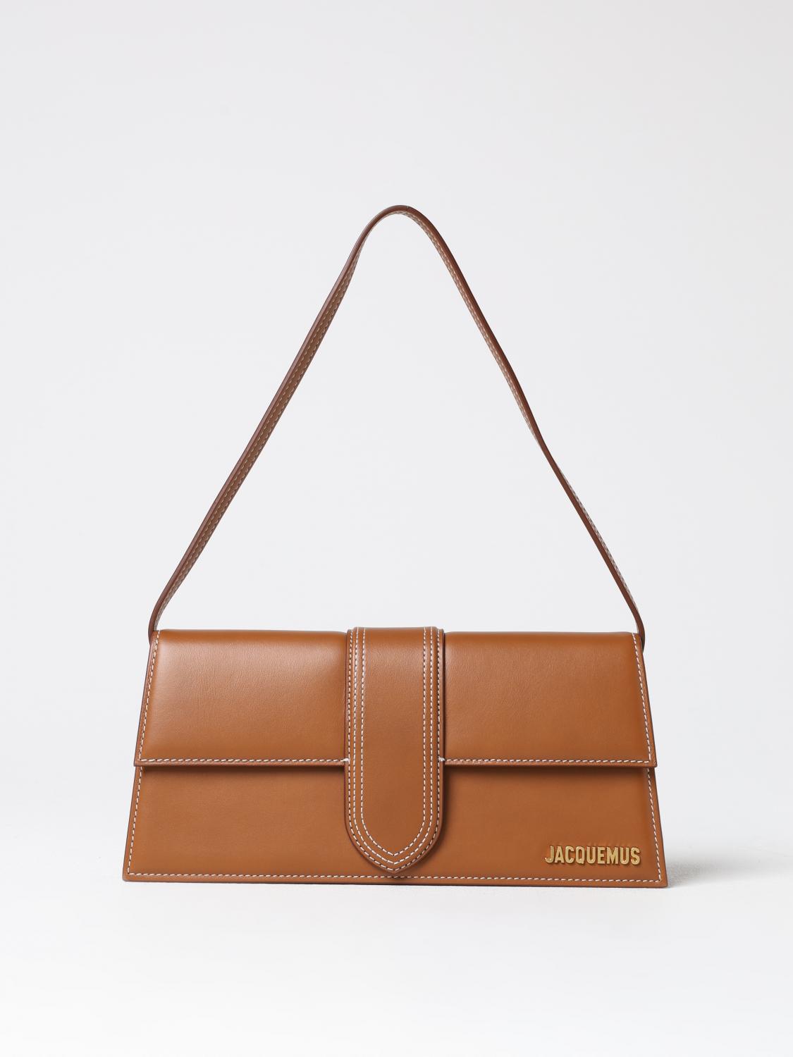 Shop Jacquemus Shoulder Bag  Woman Color Brown