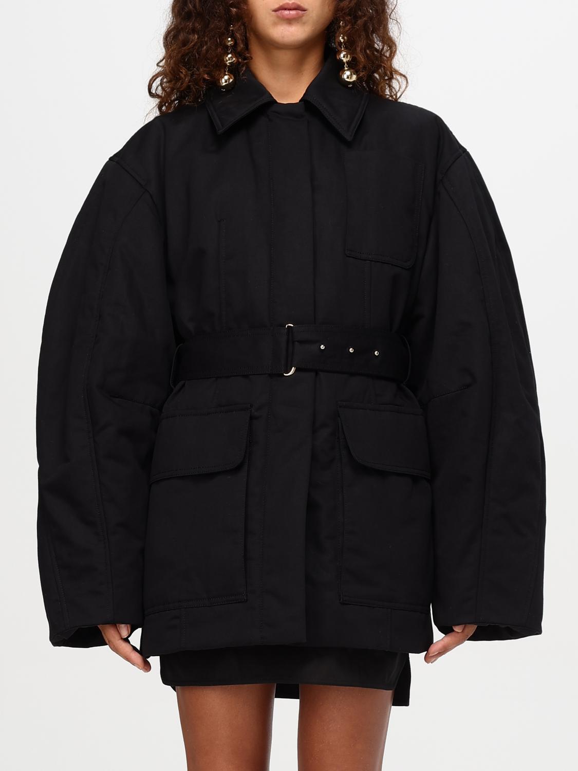 Jacquemus Bari Cotton And Linen Blouson In Black
