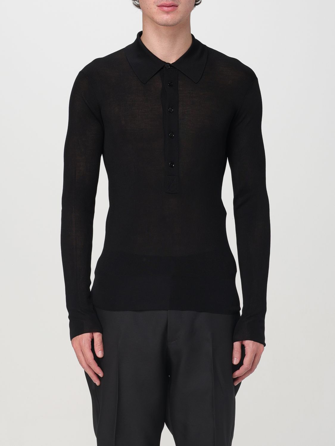 Shop Tom Ford Sweater  Men Color Black In Schwarz