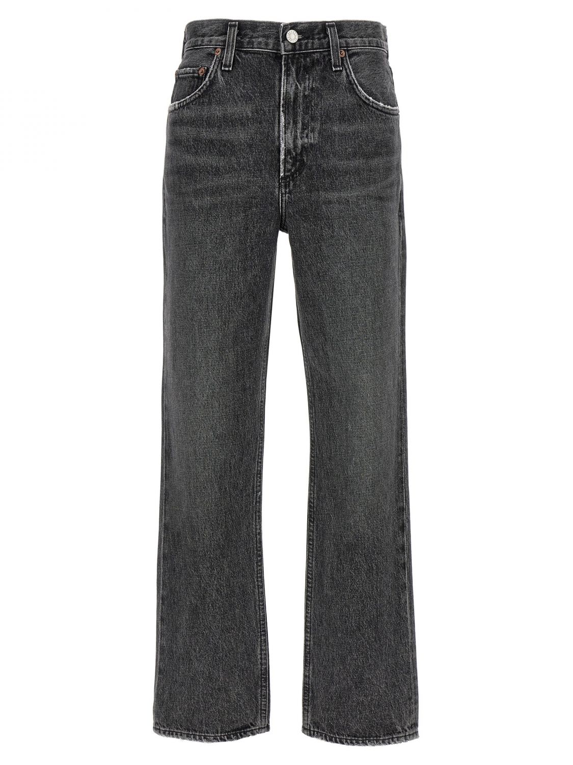 Agolde Jeans Woman Color Grey 1 In Gray