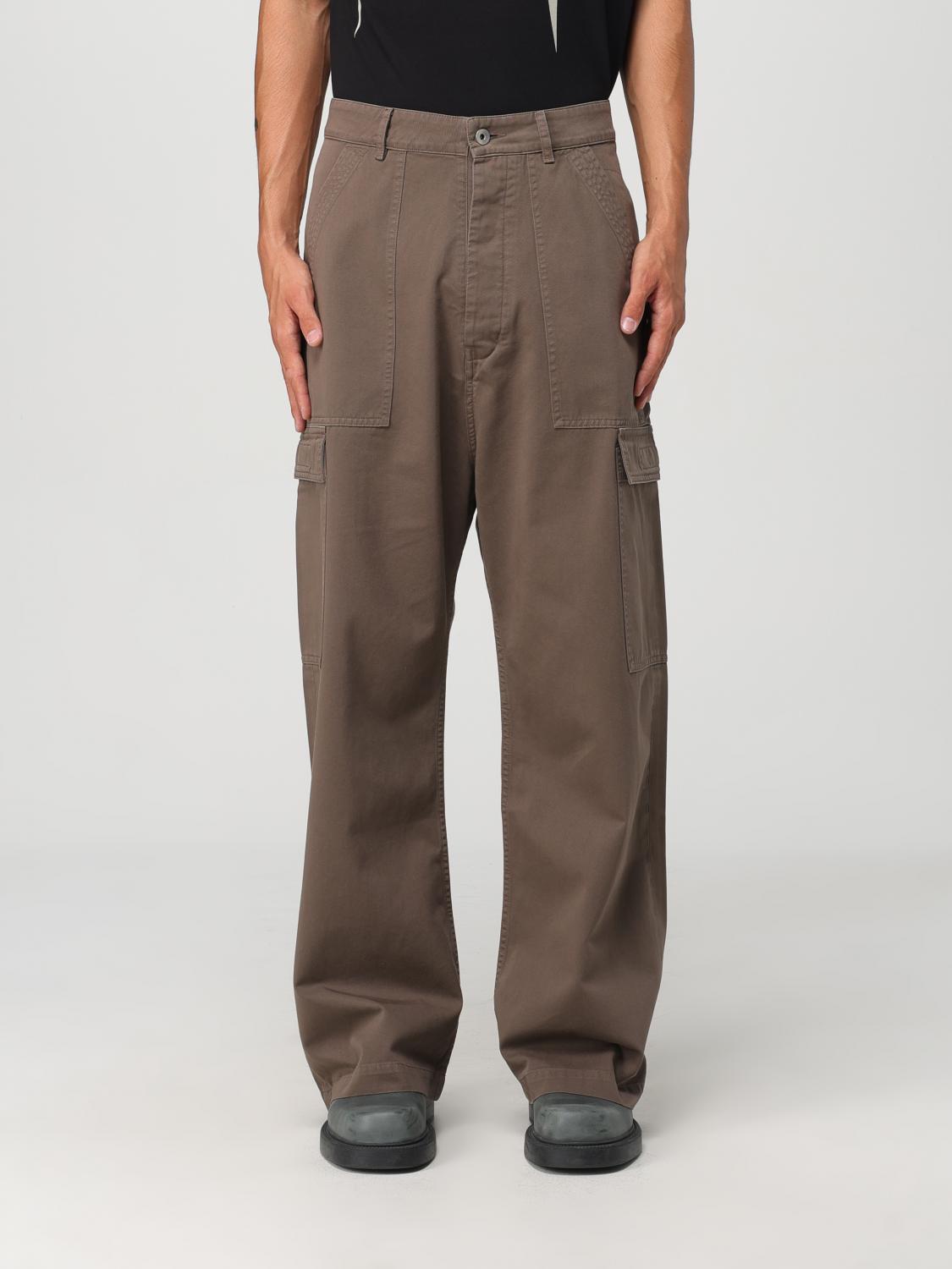 Shop Rick Owens Drkshdw Pants  Men Color Rust In Rostbraun