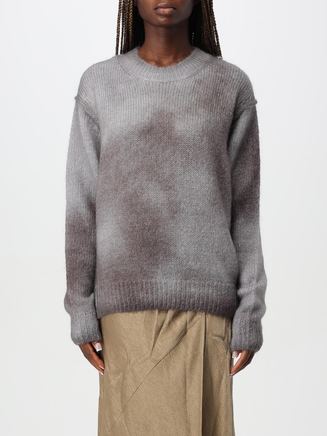 Shop Acne Studios Sweater  Woman Color Charcoal